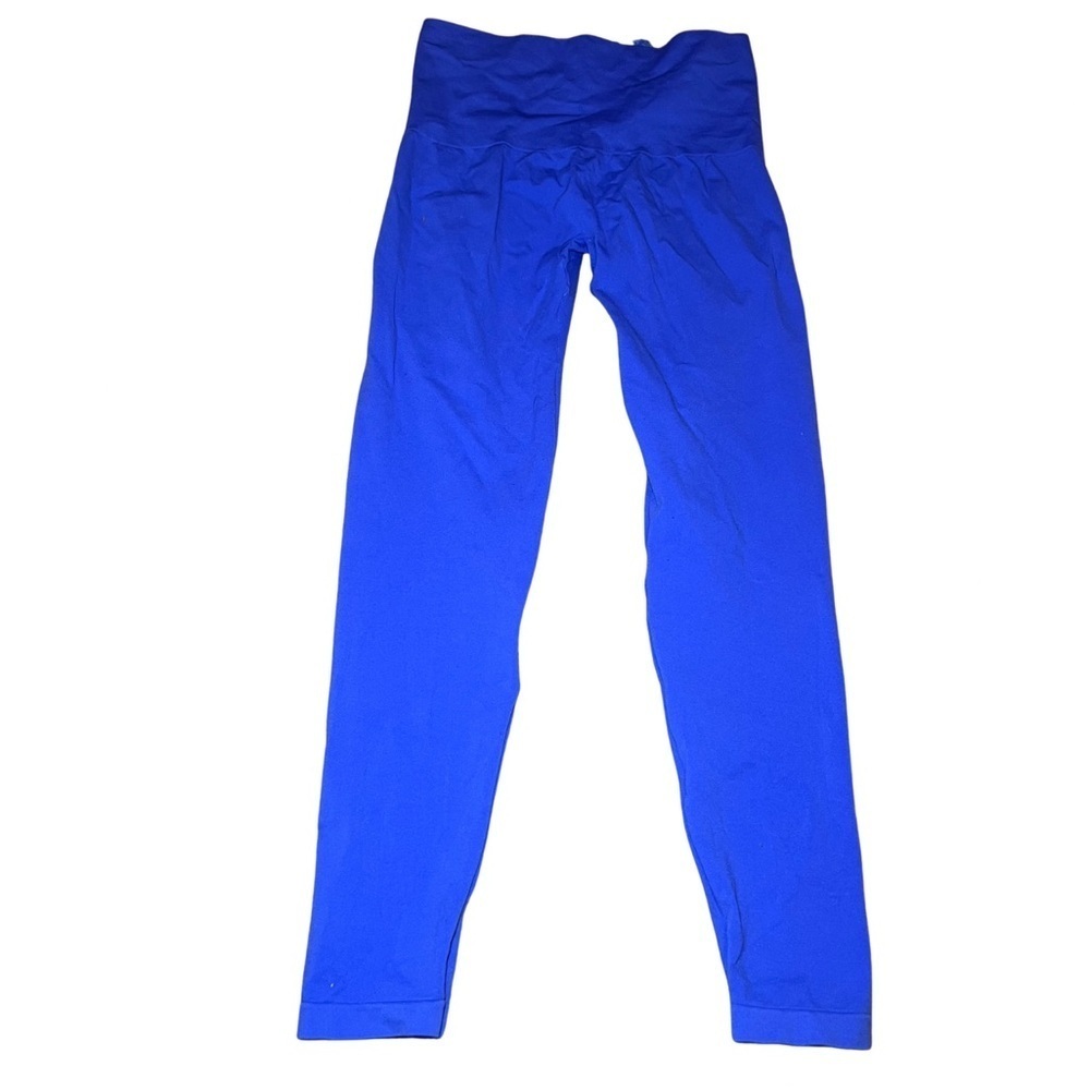 SOMA Women's Slimming Shaping Leggings Blue Size Medium Comfy